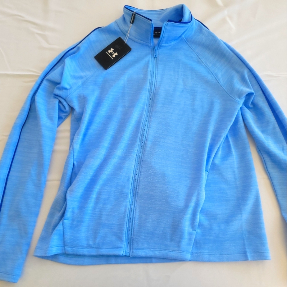 Women's Under Armour Golf zip up jacket size Medium New With Tags
